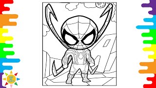 Baby Spiderman Coloring Pages Cute Spiderman Coloring Pages AX EL - In Love With a Ghost