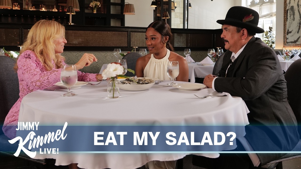 Tiffany Haddish & Guillermo Learn Some Manners from an Etiquette Expert