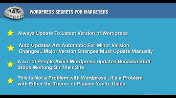 WordPress Secrets: Lesson 9 - Locking Down Wordpress   The Story