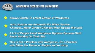 WordPress Secrets: Lesson 9 - Locking Down Wordpress   The Story