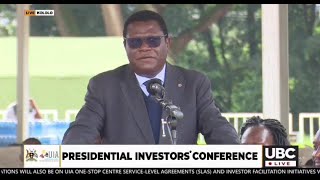 NOBERT MAO PRAISES MUSEVENI FOR THE EFFORTS TO PROGRESSIVE INVESTMENT AT THE INVESTORS' CONFERENCE
