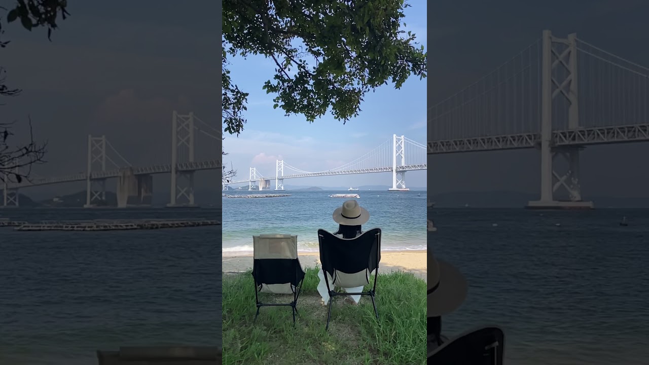 沙弥島ナカンダ浜（香川県坂出市）Nakandahama beach, Shamijima island, Seto Inland Sea, Kagawa pref., Japan