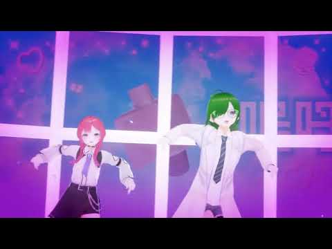 【VRM LiveViewer】DECO*27 - ラビットホール feat. 初音ミク【花山茶菜＆やむちゃ】