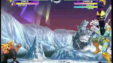 MvC2 Online (360): Ranked Match 6 (RomSlash) .:4.18.10:.