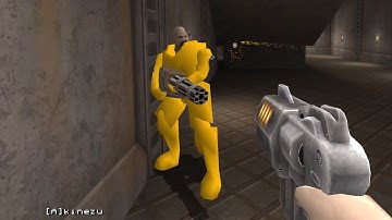 play (purri & shugg) vs amigos (Keizer & kinezu) - q2dm1 - Quake 2 World 2x2 TDM 2023.11.09