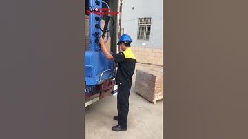 Semi Electric Portable self loading Pallet Lift Stacker