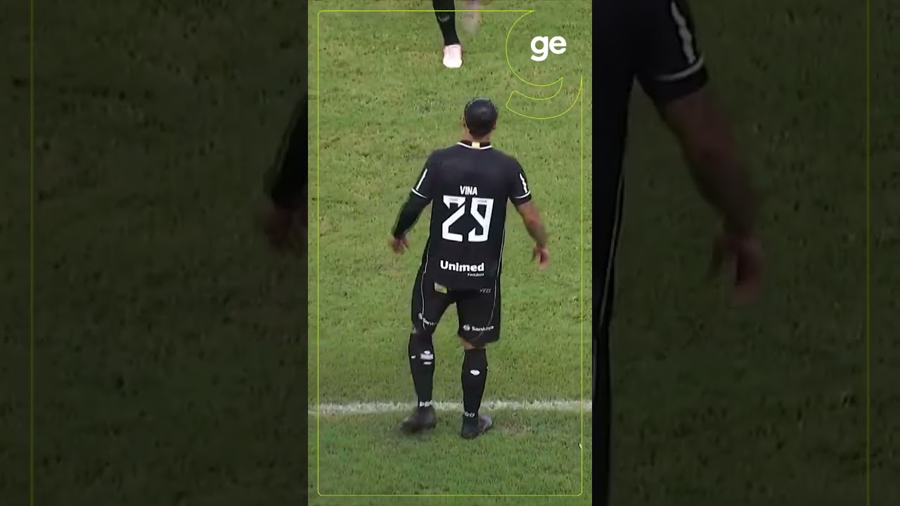 VINA REESTREIA PELO CEARÁ NO CASTELÃO | BRASILEIRÃO 2025 | #shorts | ge.globo