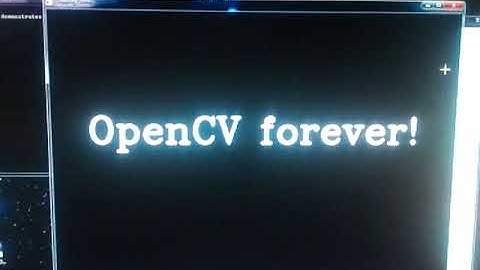My first opencv and codeblocks compile and run test succeeded