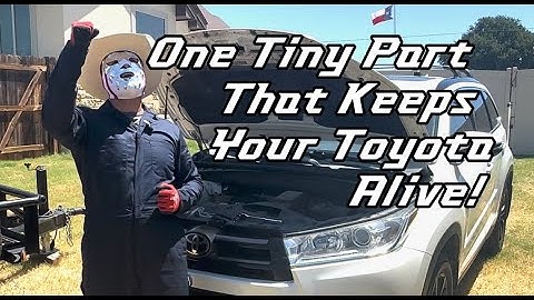 Save Your Toyota Highlander With One Simple Part!