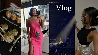 VLOG: ATL WON BEYONCE'S TOUR , CELEBRATING FRIENDS, WE SURPRISED HER, WORK WITH ME + GOOD EATS