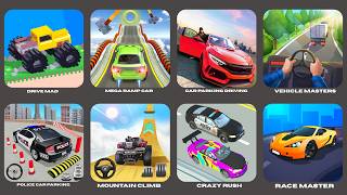 Vehicle Masters, Drive Mad, Mega Ramp Car, Race Master, Police Car Parking, Car Parking Driving! screenshot 2