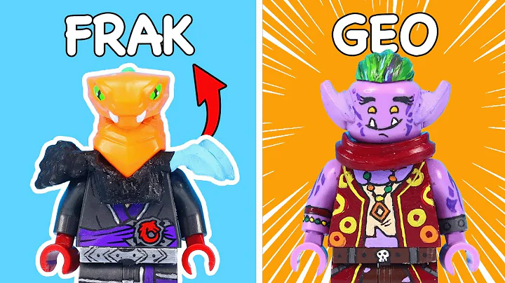 I MADE 10 Ninjago Minifigures LEGO FORGOT!