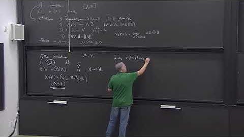 Topics in QFT on Flat and Curved Spacetimes - Lecture 3