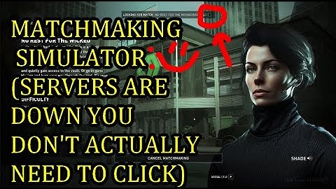 Payday 3 Matchmaking Not Working: Why You