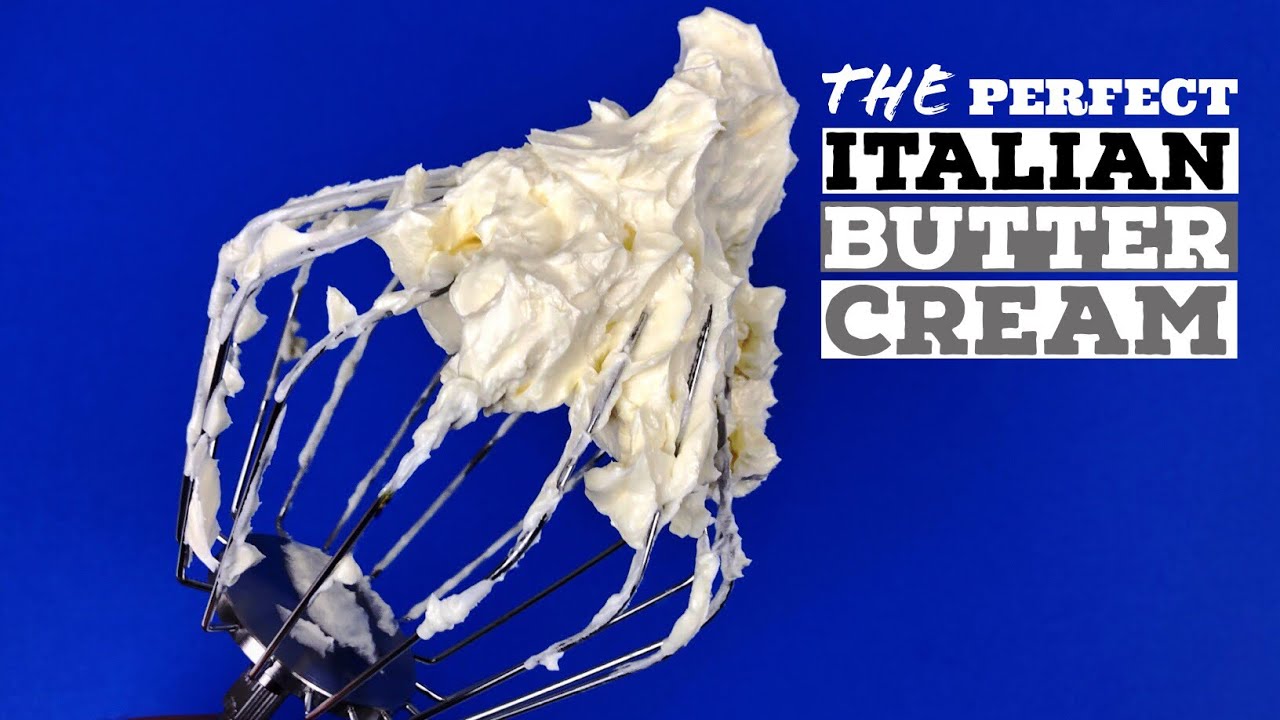 How to make Italian Meringue Buttercream Just Cook! YouTube