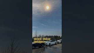 People’s Reaction on Total Solar Eclipse 2024 Vermont