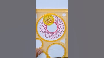 Spirograph Satisfying Design #spirograph #spirographdesigns #shorts #trending #shortvideo #trend