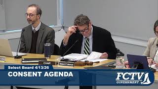 Falmouth Select Board Meeting April 13, 2026