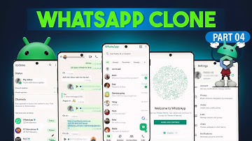 Update Screen & Status UI | WhatsApp Clone Tutorial in Hindi #04 | Android Studio Jetpack Compose