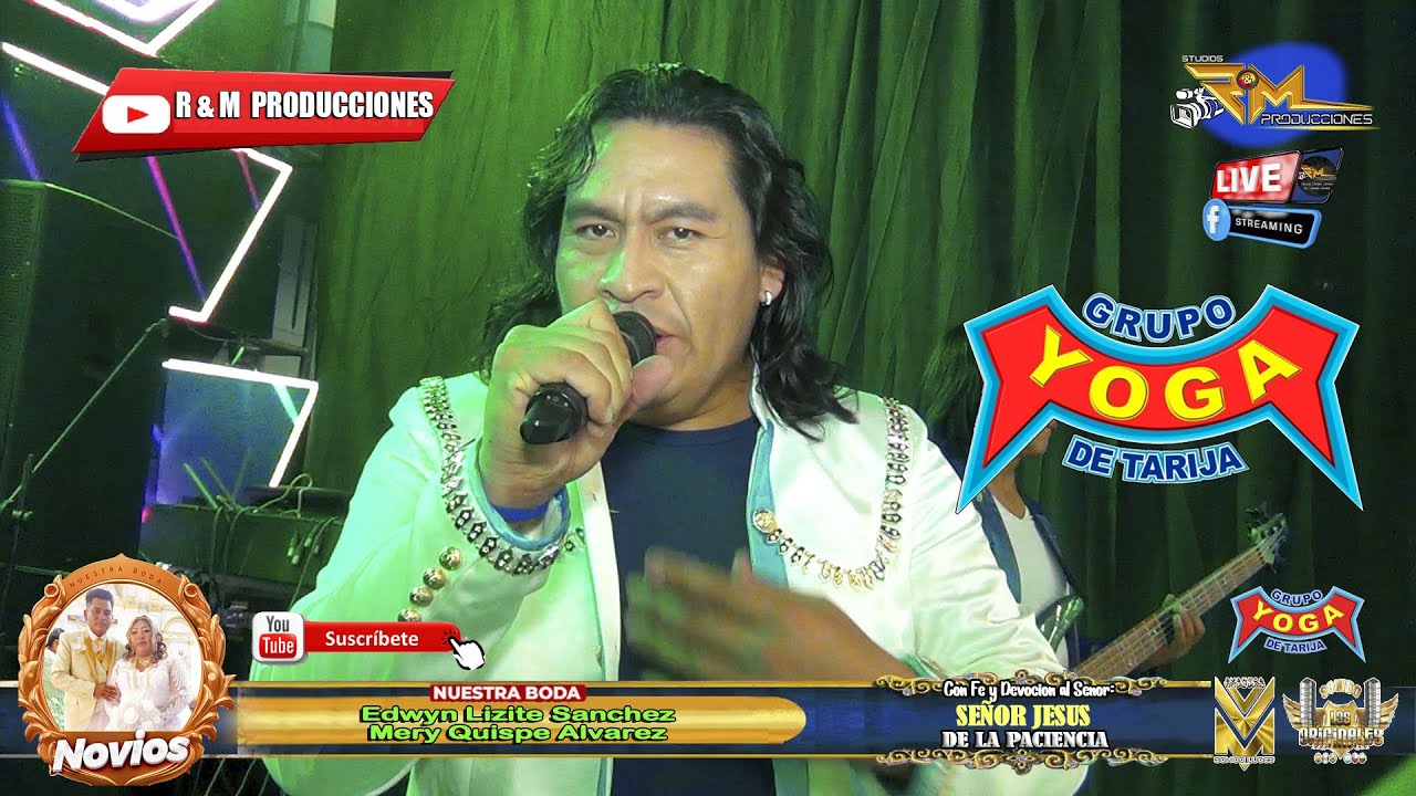 🎧 Grupo YOGA de TARIJA 🎬 En VIVO 🎧 Matrimonio de EDWYN y MERY / Salón de Eventos //Gigante AMÉRICA//