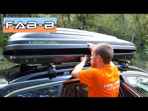 Coffre de toit Carbon BA400 ART PLAST - Roady