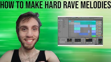 How To Write POWERFUL  Hard Melodic Rave Techno Melodies(Klangkuenstler,Possession Style) +Samples