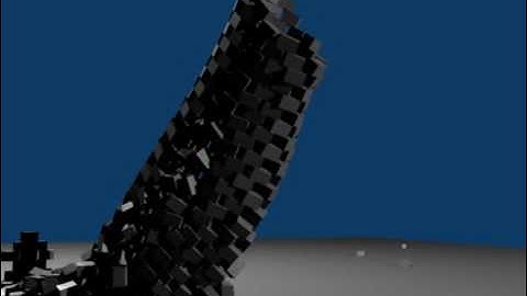 Blender Tower Physics