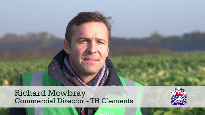 Richard Mowbray Red Tractor sprouts farmer