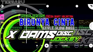 DJ BIRUNYA CINTA STYLE SLOW BASS BY X DAMS DISC JOCKEY