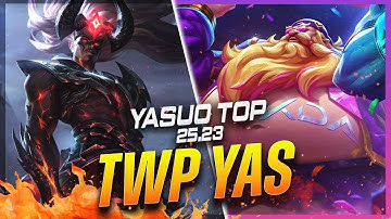 TheWanderingPro - Yasuo vs Gragas TOP Patch 25.23 - Yasuo Gameplay