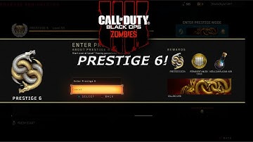 Black Ops 4 Zombies Prestige Six - Combat Record, Stats, Best Classes, and Nebulium Plasma Opening