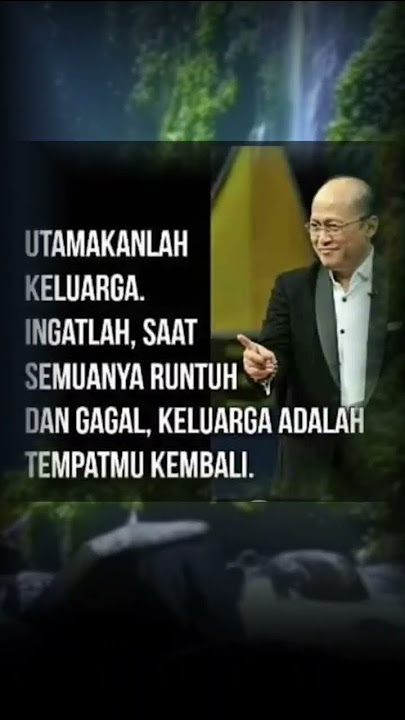 keluarga tempt untuk kmbli 'mario teguh' #statusvideo #storywa #renunganharian #motivationalvideo
