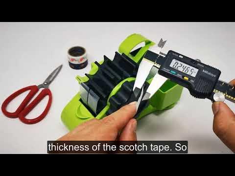 Demo: Scotch Tape Dispenser vs Heat Tape Dispenser in Gift Wrapping 