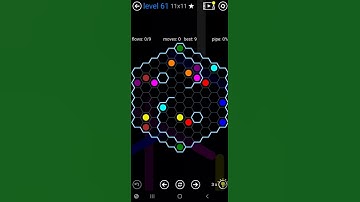 How To Solve Flow Free Hexes Variety Pack Level 61 Board Walk Through Solution Walkthrough