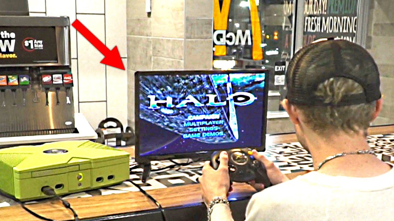 champignon Lærerens dag Bliv oppe Can I Beat Halo Before McDonald's Kicks Me Out? - YouTube