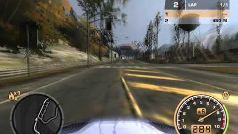 NFSMW Dunwich Village BMW No N2O 1st Lap 1:14.54 (No Timebug) By MJS