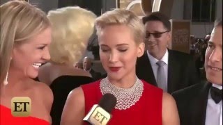 Golden Globes 2016 Jennifer Lawrence Acceptance Speech Winner Golden Globe Awards 2016 mp4 rzmmpj