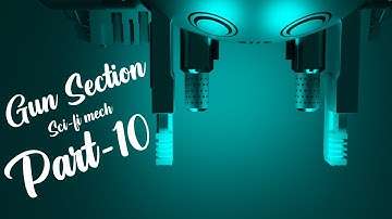 Sci-Fi Mech(robot) Modeling in Blender Bangla for beginners-(part-10)-mds design