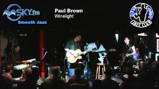 Paul Brown - Winelight chords