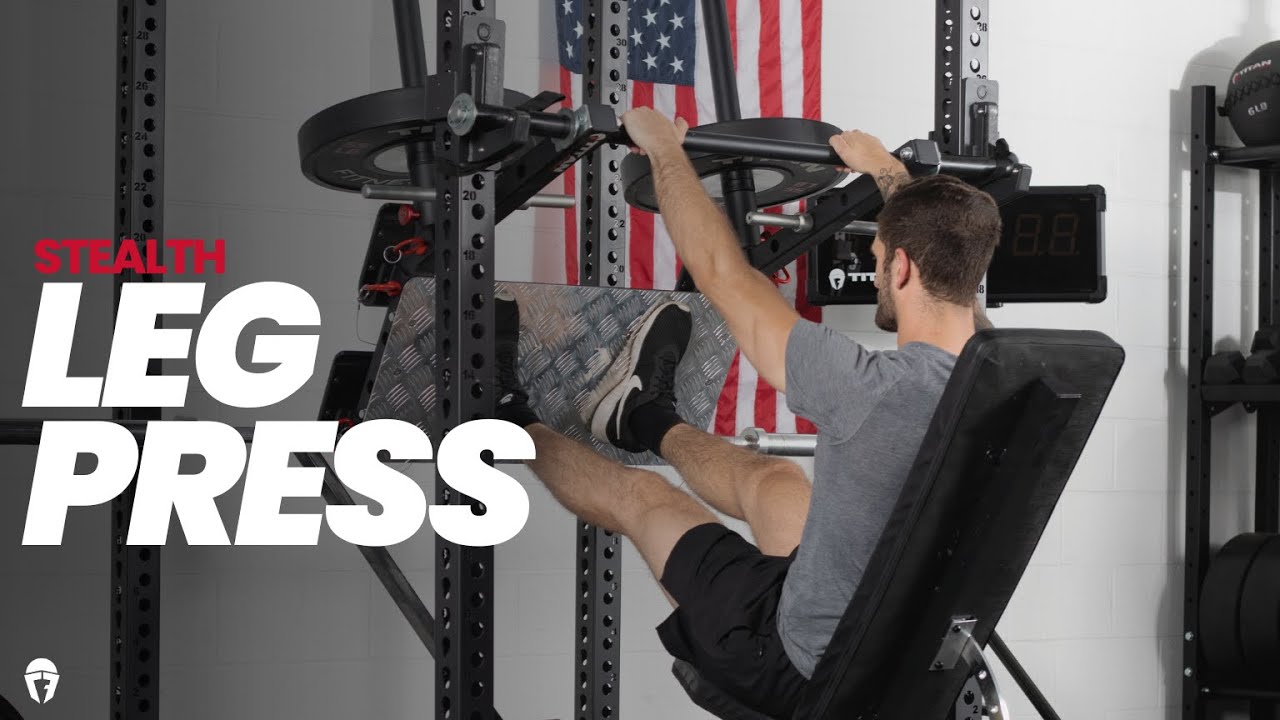 Stealth Leg Press  Titan Fitness 