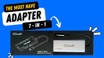 QGeeM USB-C 7-in-1 Multi-port Adapter | What I like MOST