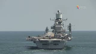 Dual Carrier Operations For The Italian Carrier Strike Group With The Indian Navy