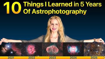 10 dingen die ik had willen weten over astrofotografie