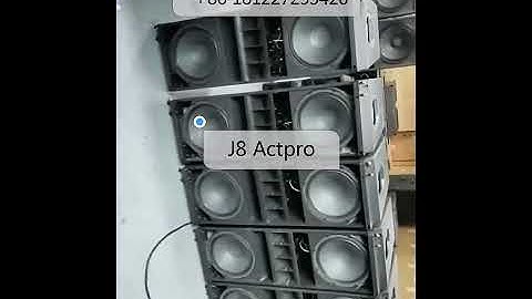 J8 Line Array Dual 12 Inch Three-Way J Sub Double 18 Inch Subwoofer Triple 18 Inch Sub-Bass