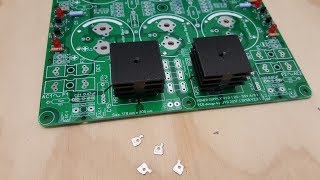 SPSB V2.2 unregulated power supply for audio amplifiers final PCB