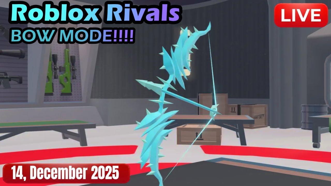 Roblox Rivals Bow Mode Activated ! (+ Cooking Simulator) | RaeydZone ...