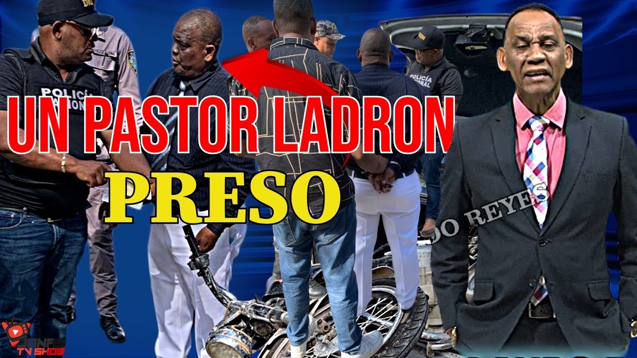 APRESAN PASTOR DE IGLESIA CON MOTOR ROBADO DESDE LA BASE DE LA POLICIA CON MATRICULA FALSA
