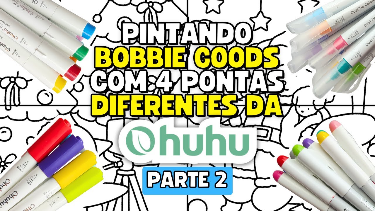 Pintando Bobbie Goods com 4 Marcadores Diferentes da Ohuhu! [Parte 2]