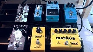 Big Chorus Shootout + Opinion (MXR, Boss, Walrus Audio, Mooer, Stonefish)