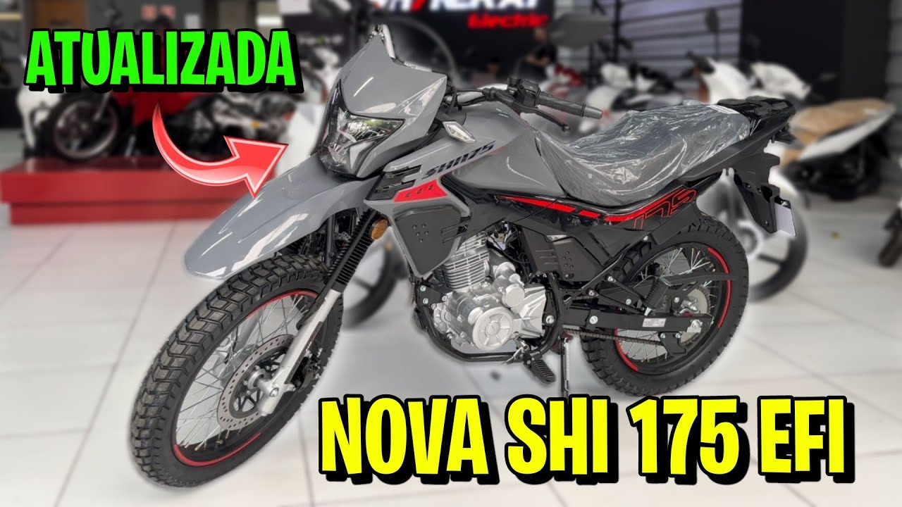 NOVA SHINERAY SHI 175 EFI 2024 NA LOJA + PREÇO - YouTube